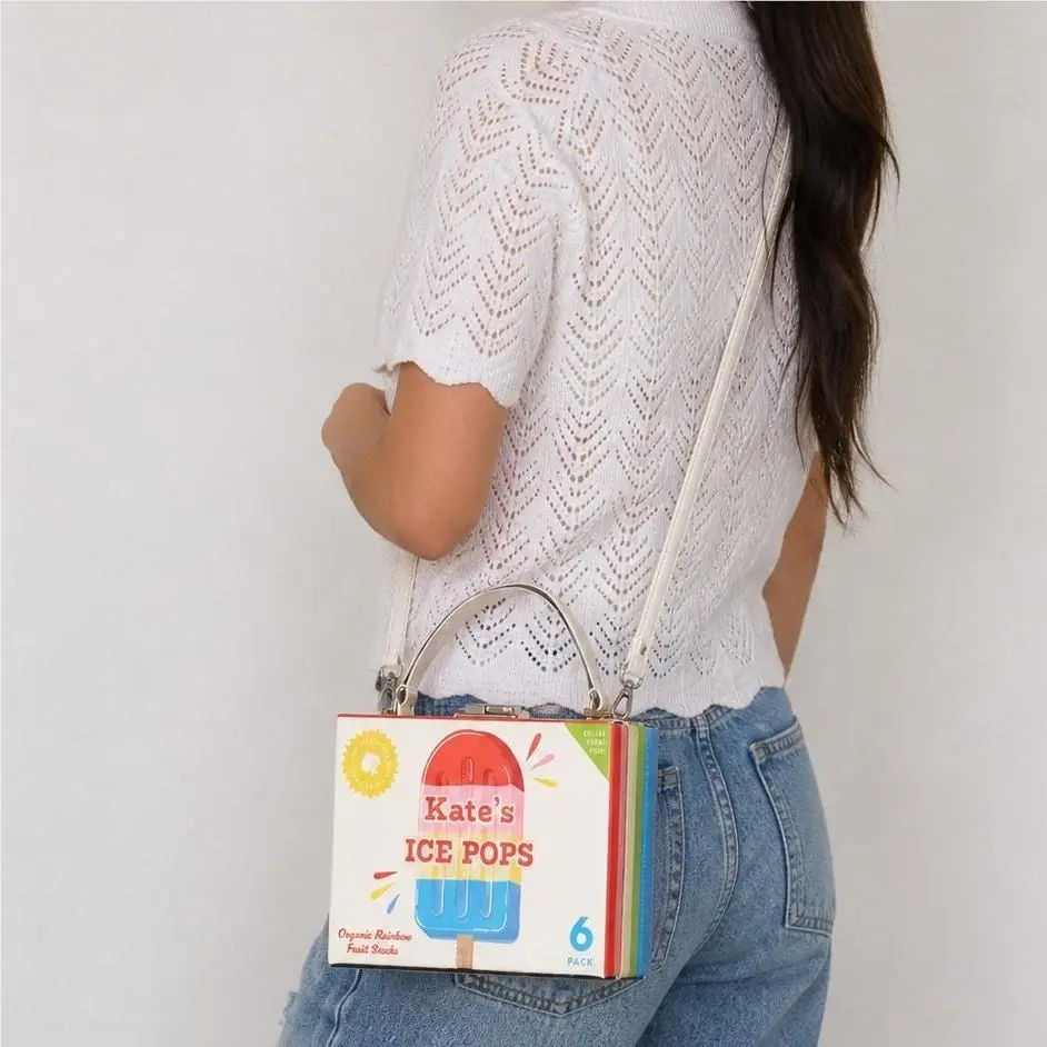 Kate Spade NY Popsicle Crossbody Bag Multicolor Novelty Summer Kawaii Fun