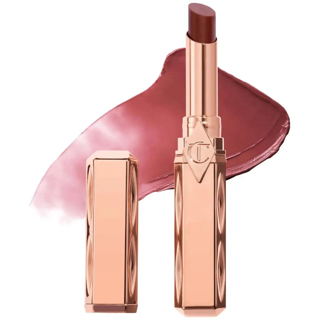Long Lasting Blush Balm Lip Tint 6 Shades 0.07oz/2g Blushed Jam - a sheer blushed mulberry by Charlotte Tilbury