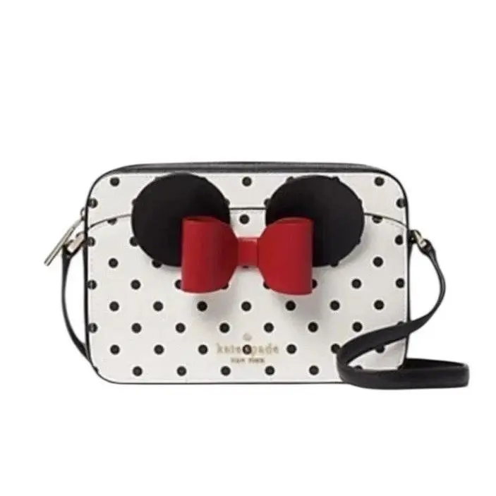 Kate Spade York Disney Minnie Mouse Camera Crossbody Bag