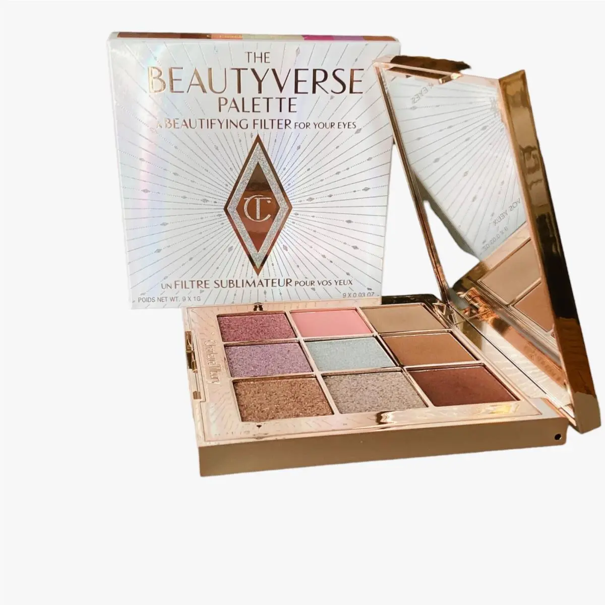 Charlotte Tilbury Beautyverse Eyeshadow Palette Full Size/nib