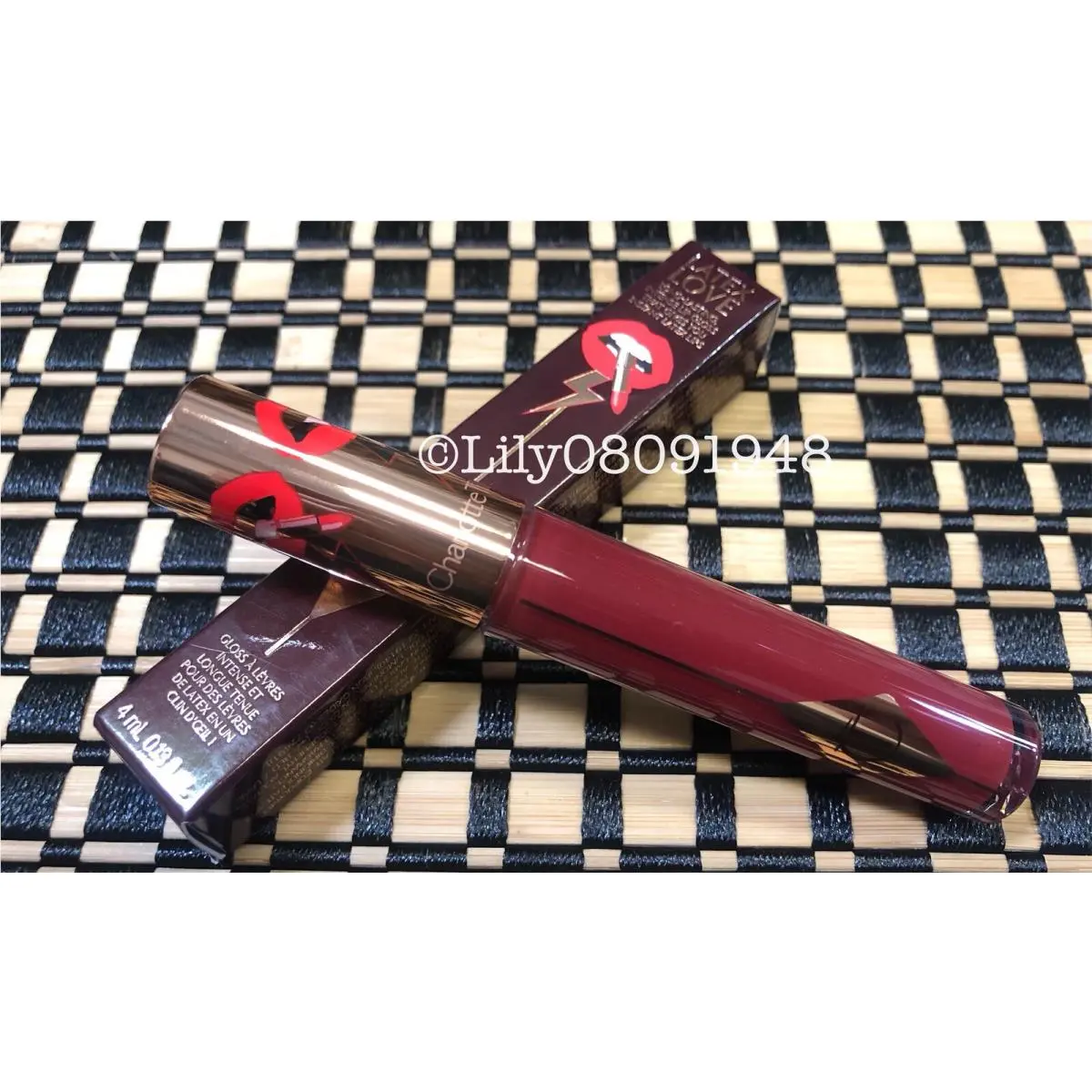 Charlotte Tilbury Latex Love Long Lasting Intense Lip Gloss Video Vixen