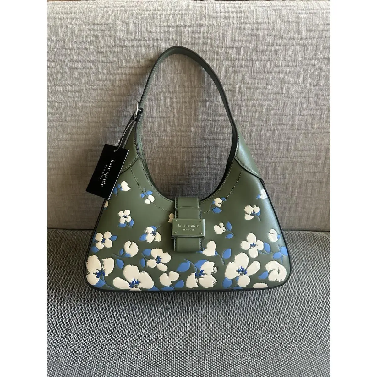 Kate Spade Nouveau Floral Cedar Stan Small Shoulder Bag