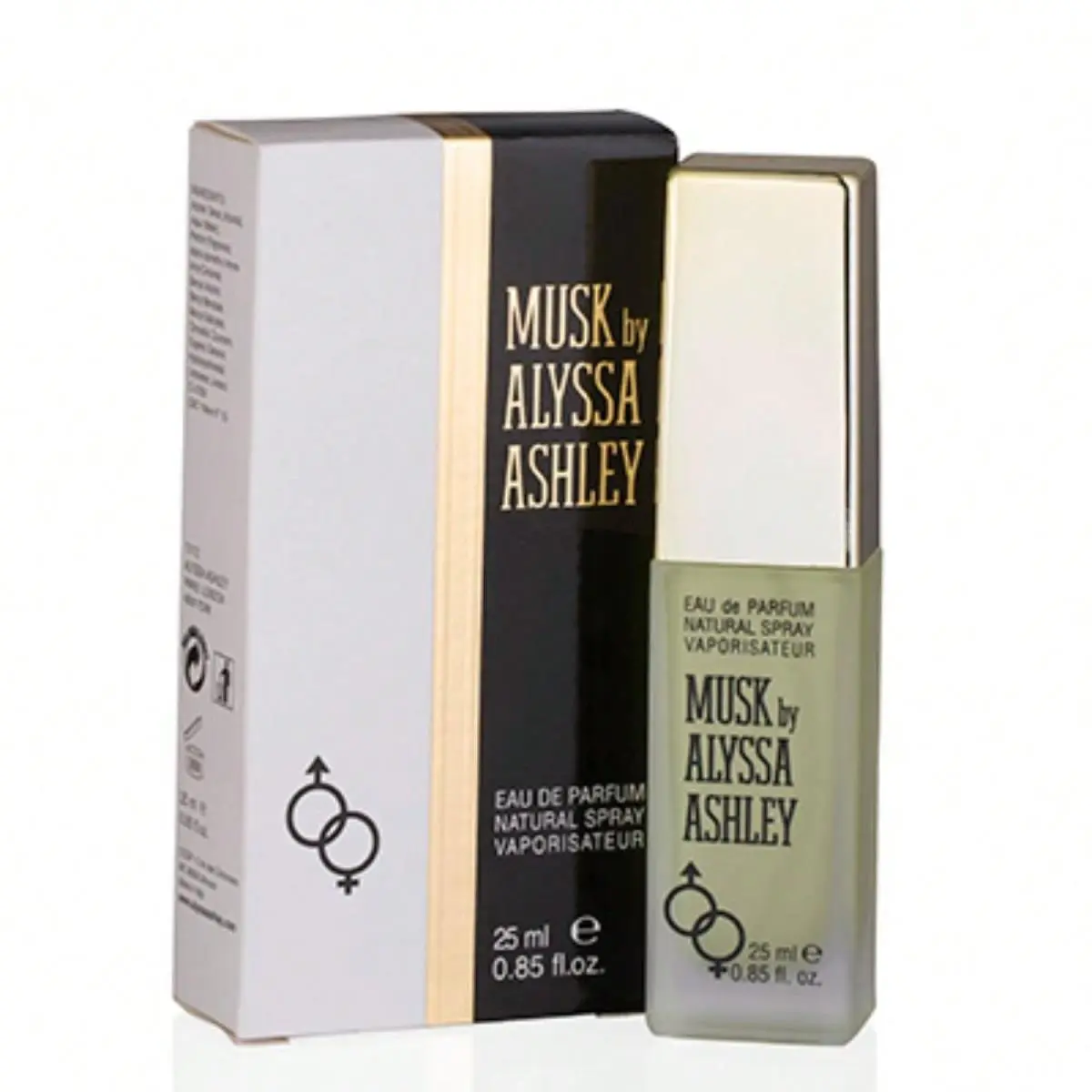Musk Eau De Parfum Spray 0.85 OZ / 25 ml Unisex by Alyssa Ashley