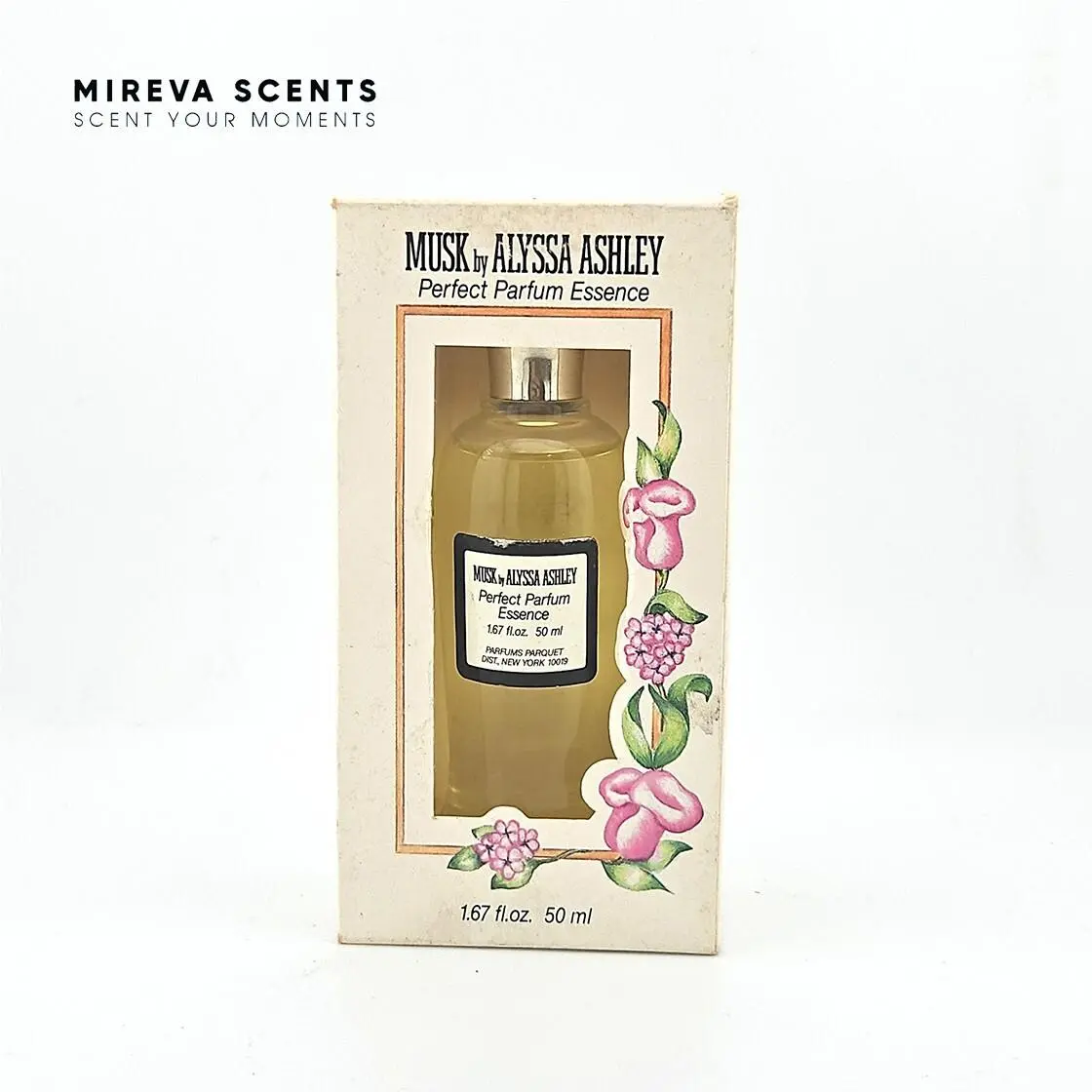 Alyssa Ashley Musk For Women 5.0 ml 0.17 oz Perpect Perfume Rare Vintage