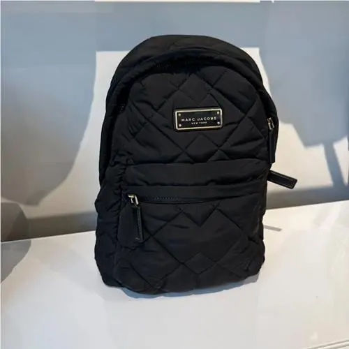 Marc Jacobs Quilted Nylon Small Backpack Black Bag M0011321 by Dior