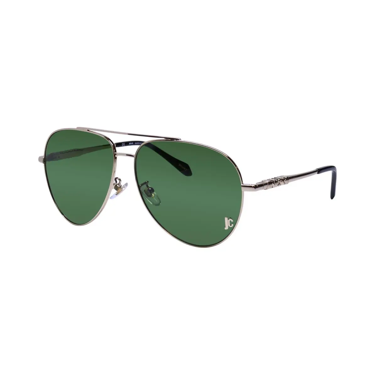 SJC029 Sunglasses Italian Mafia Boss Look Luxury Designer Shades Rose Gold by Just Cavalli