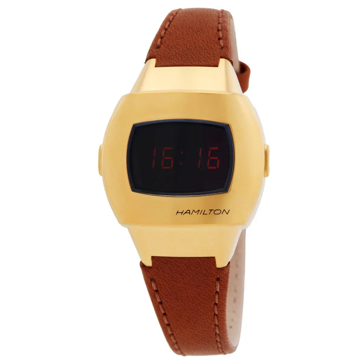Hamilton American Classic Quartz Digital Black Dial Watch H52314530