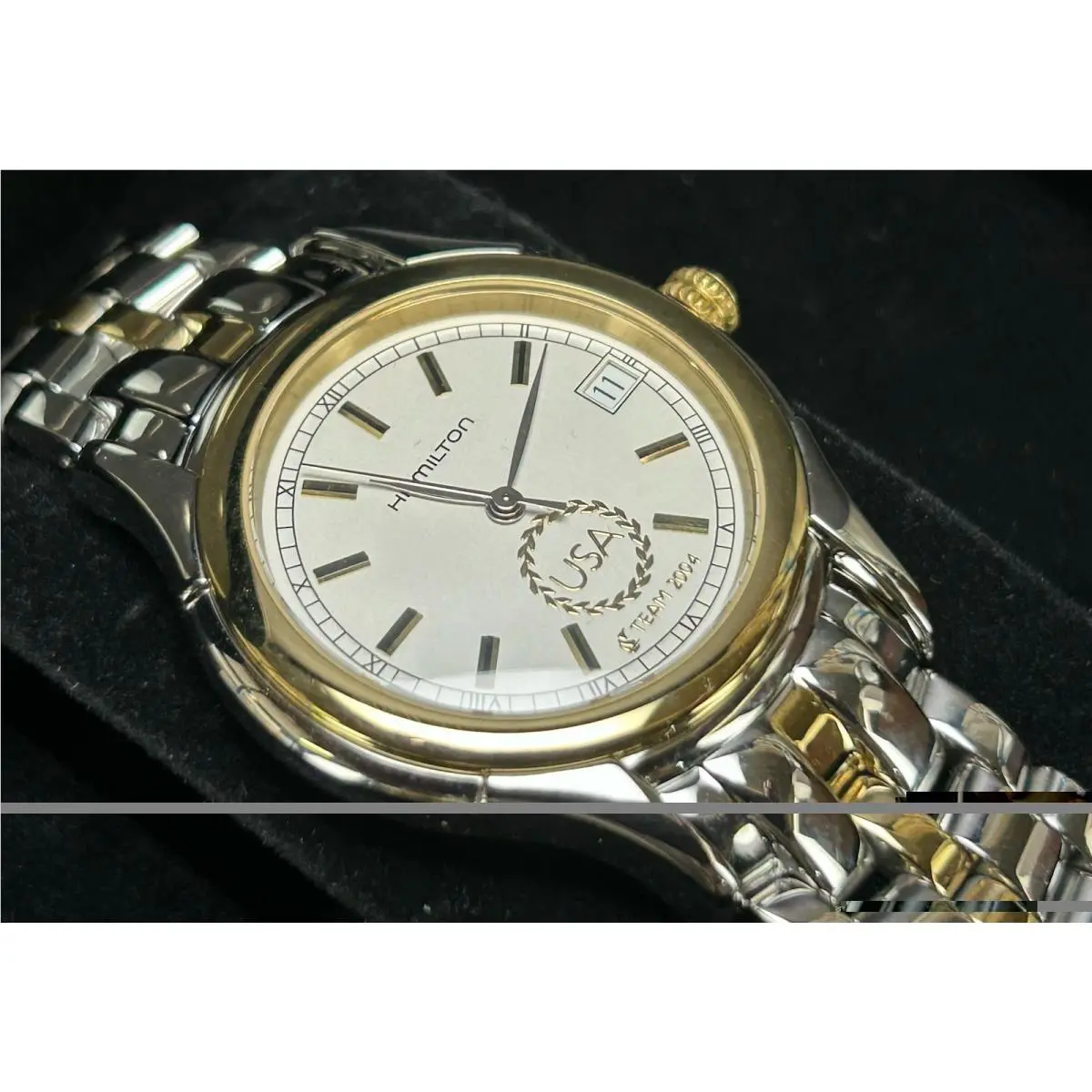 Hamilton 022120 2004 U.s.a. Olympic Team Quartz Mens Watch
