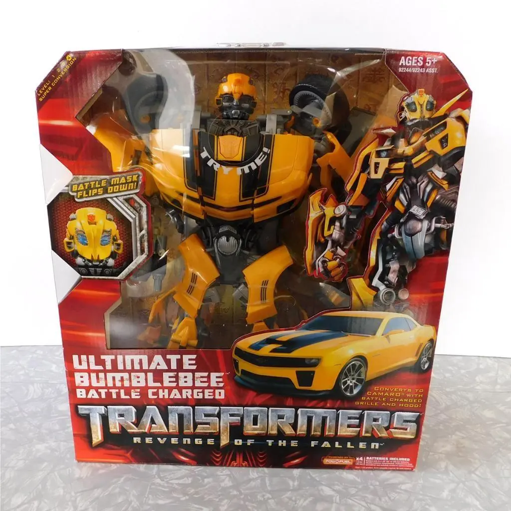 Transformers Revenge of The Fallen Ultimate Bumblebee Battle Charged Figure