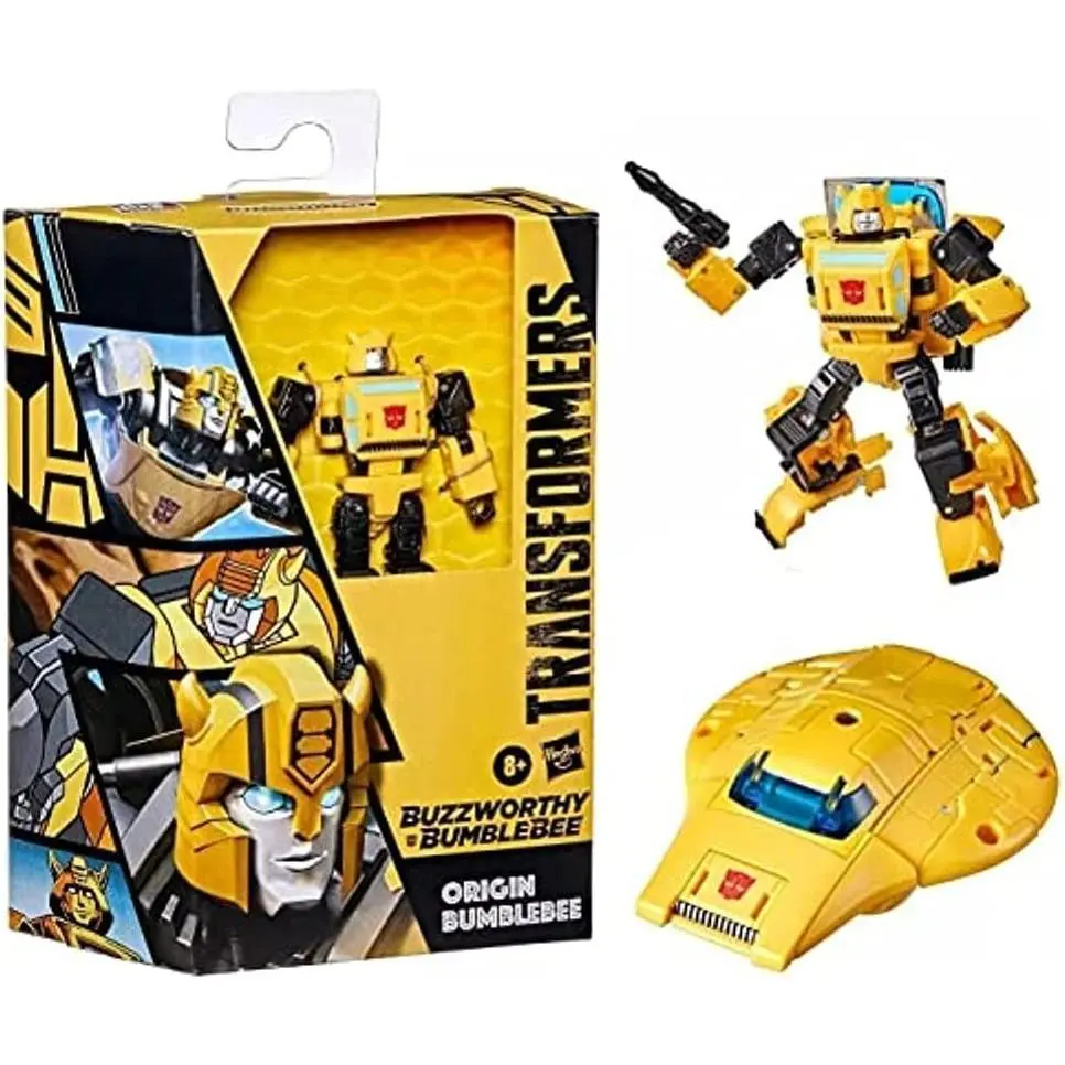 Transformers Buzzworthy Bumblebee War For Cybertron Deluxe Origin Bumblebee
