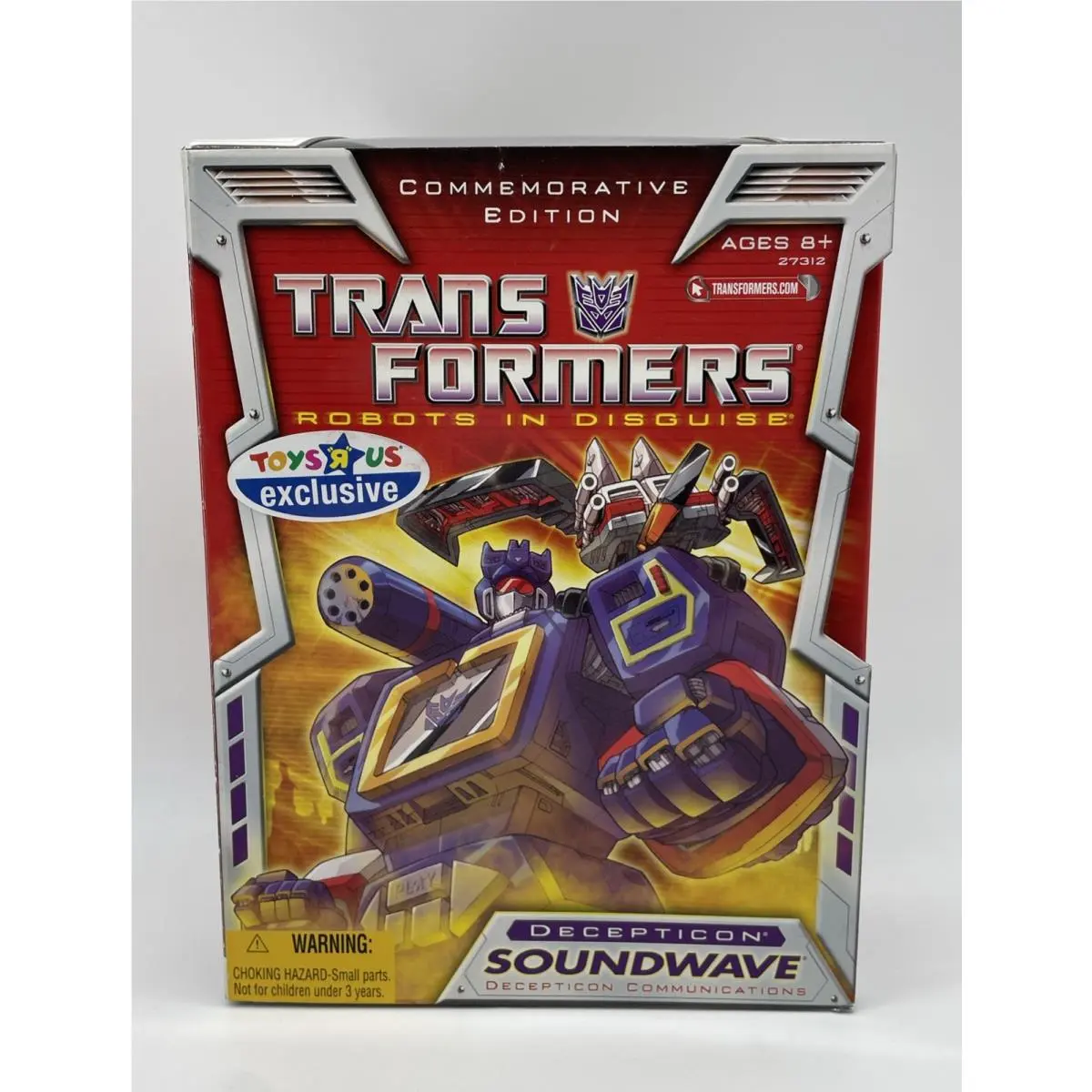 Hasbro Transformers Commemorative Edition: Soundwave Action Figure
