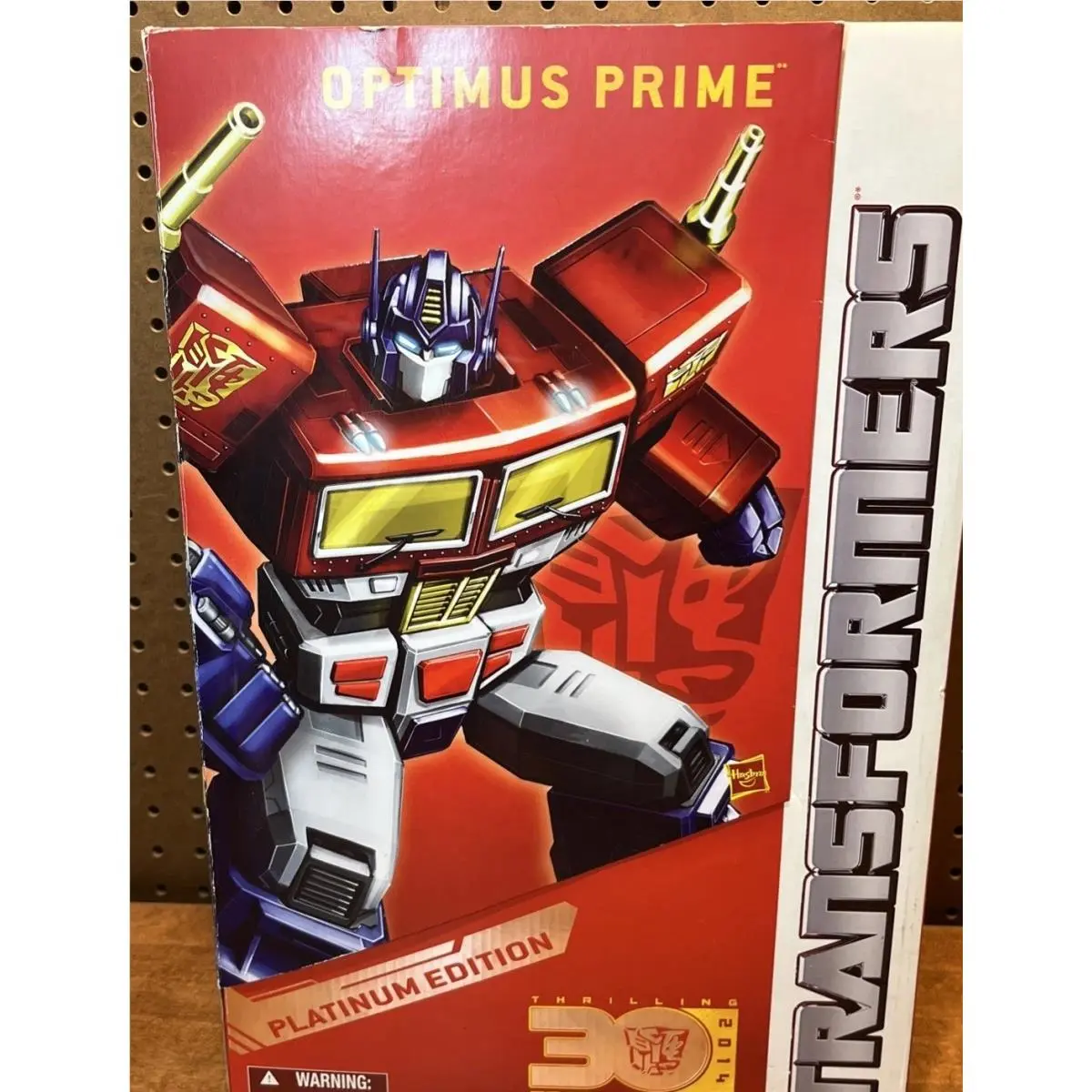 Transformers Optimus Prime Platinum Edition 2014 Year of Horse MP-10 Tru