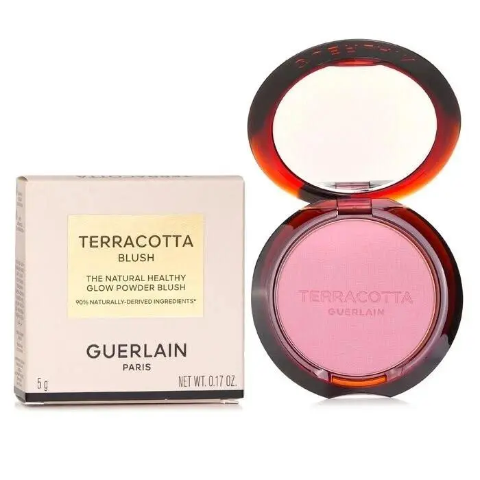 Terracotta Blush Natural Healthy Glow Powder Blush 02 Light Coral by Guerlain