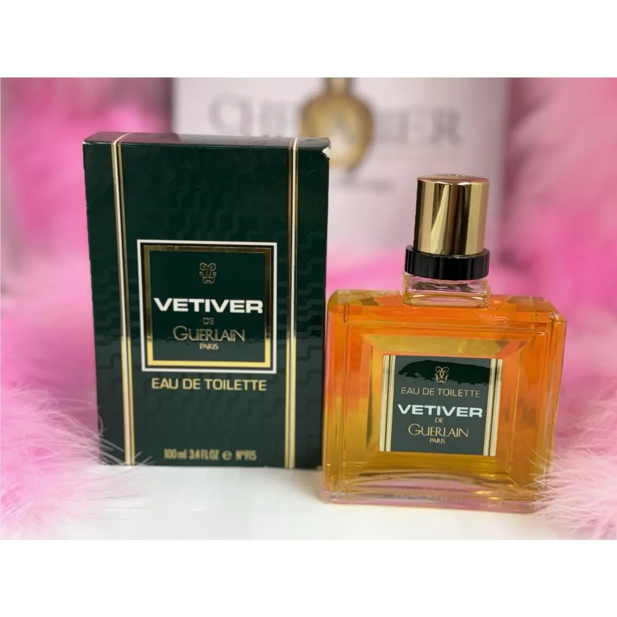 Vetiver Guerlain For Men 3.4oz Eau De Toilette Splash Vintage Formula
