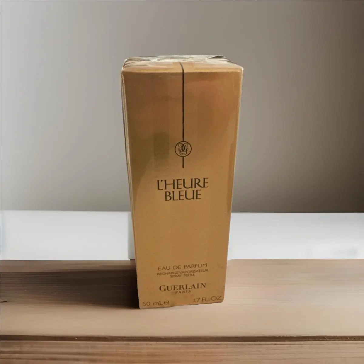 L’heure Bleue Eau de Parfum Guerlain 50 ml 1.7oz Recharge Spray Refill