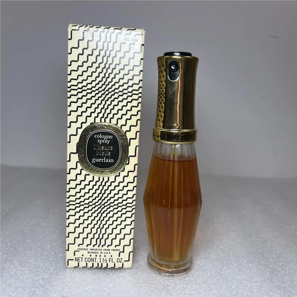 Vintage Guerlain L’heure Bleue 1.5 oz Cologne Spray