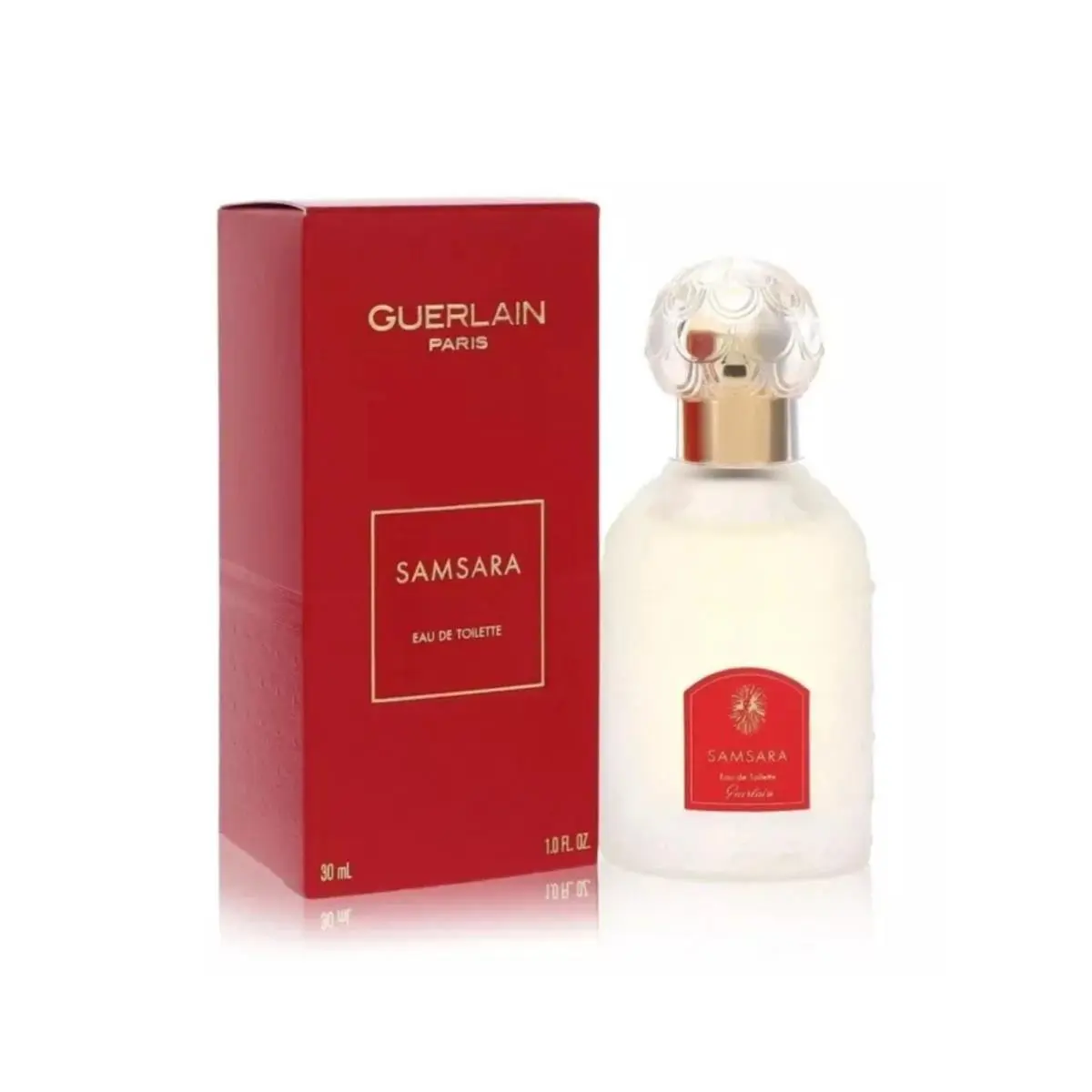 Guerlain Paris Samsara 1 oz 30 ml Eau de Toilette Box