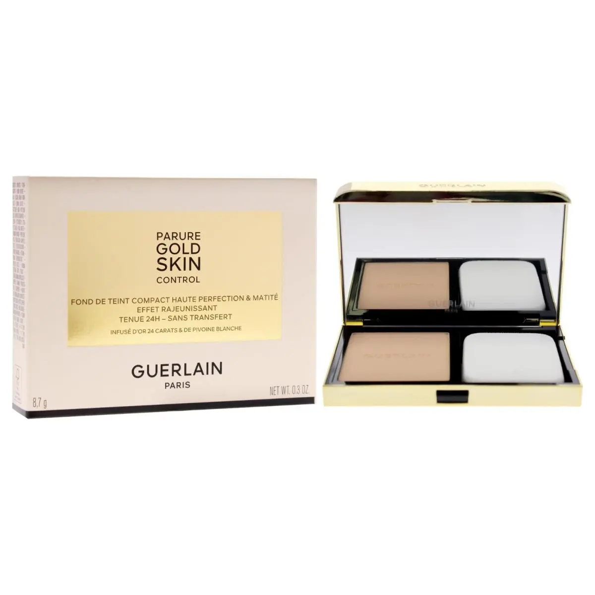 Guerlain Parure Gold High Perfection Matte Compact Foundation - 2N Neutral