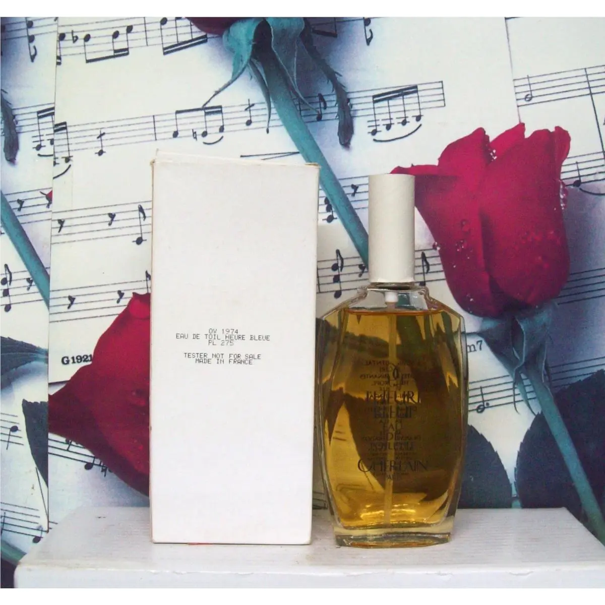 Guerlain L`heure Bleue 1.7 Oz. Edt Spray. Vintage. Ntwb