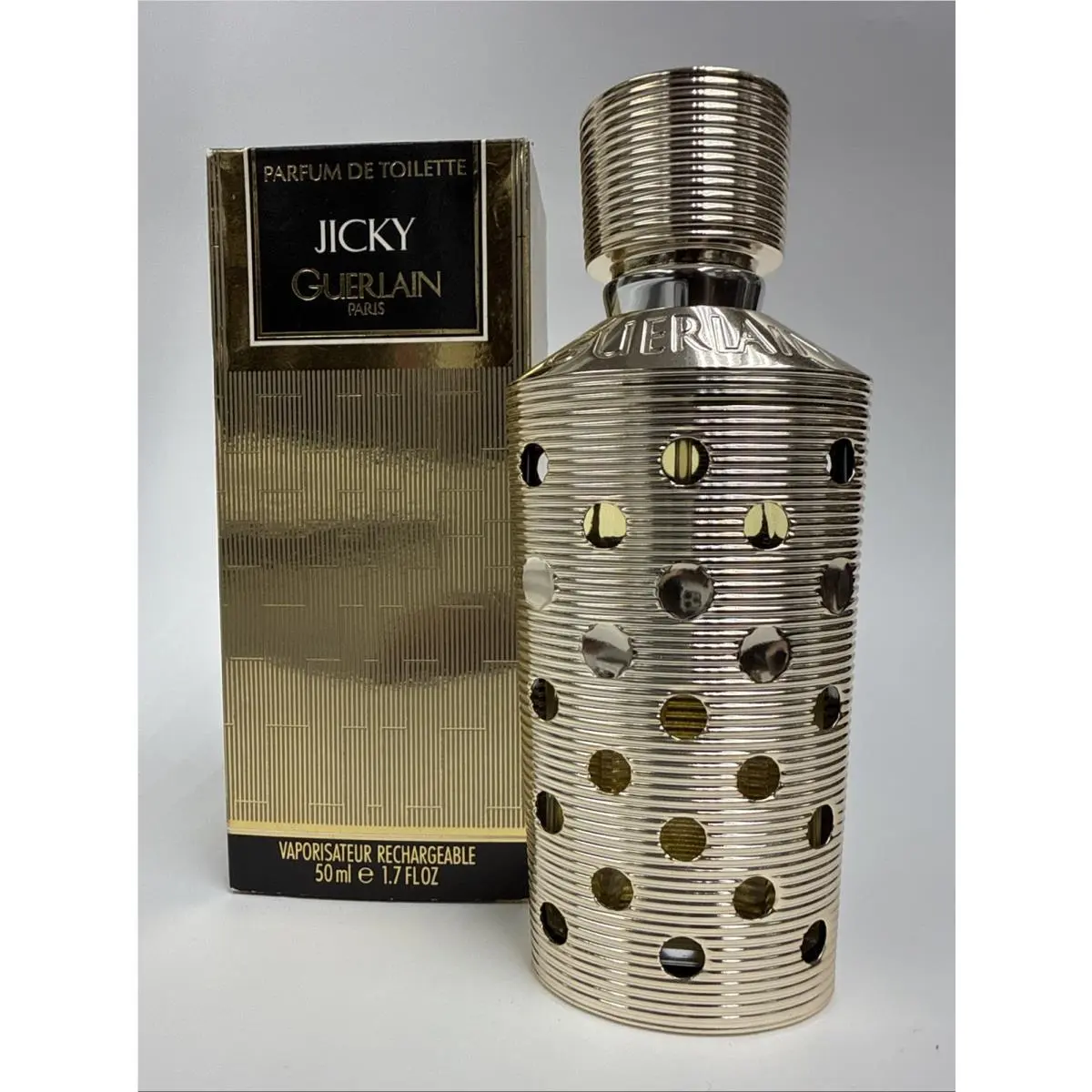Guerlain Jicky Eau DE Toilette Refillable Natural Spray 50 ML/1.7 Fl.oz. Vintage