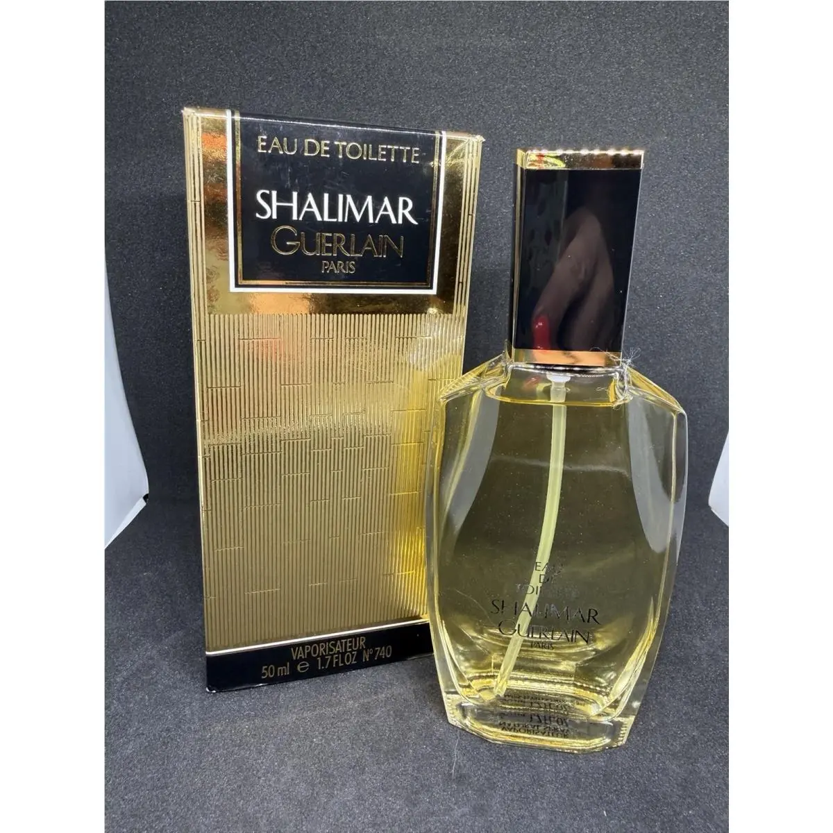 Guerlain Paris Shalimar Eau de Toilette Natural Spray 1.7 Fl.oz. 50ml N°740