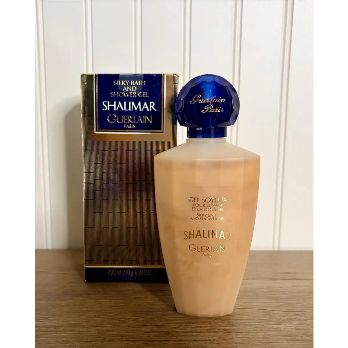Vintage Shalimar BY Guerlain 200ML 6.8 FL OZ Silky Bath Shower Gel W/ Box