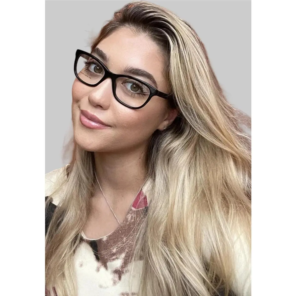 Burberry B 22323001 Rx-able Black 53mm Cat Eye Women`s Eyeglasses Frame Italy