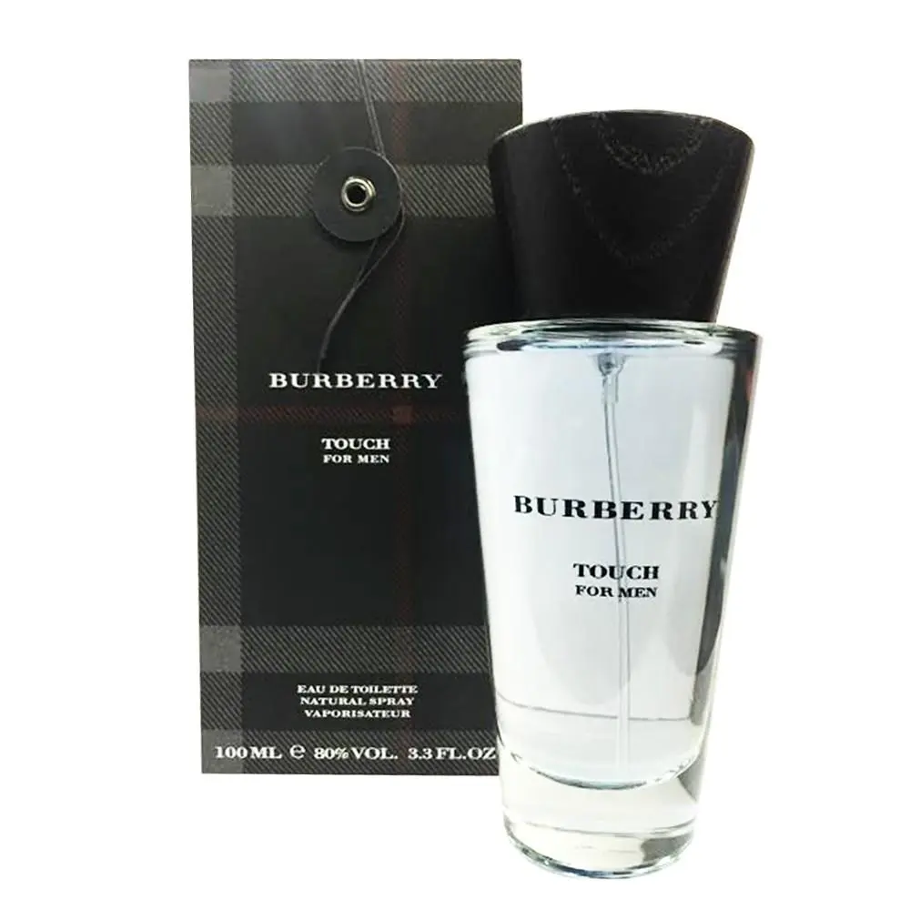 Burberry Touch For Men by Burberry 3.3 oz 100 ml Eau De Toilette Box