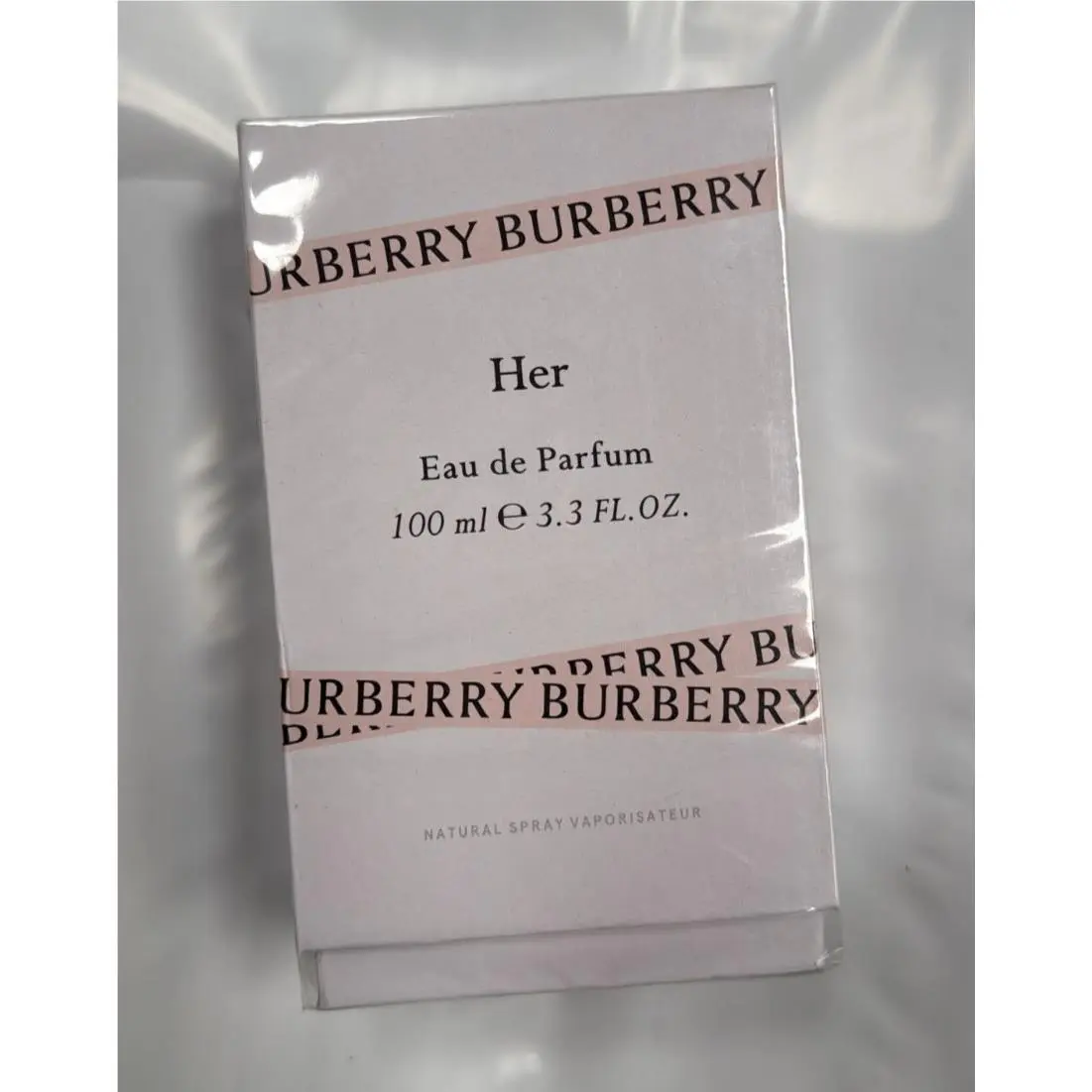 Burberry Her by Burberry 3.3 oz Edp Perfume For Women Box