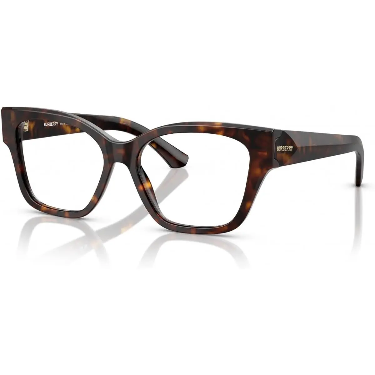 Burberry BE2420 3002 Eyeglasses 52mm Havana / Clear Demo Lens