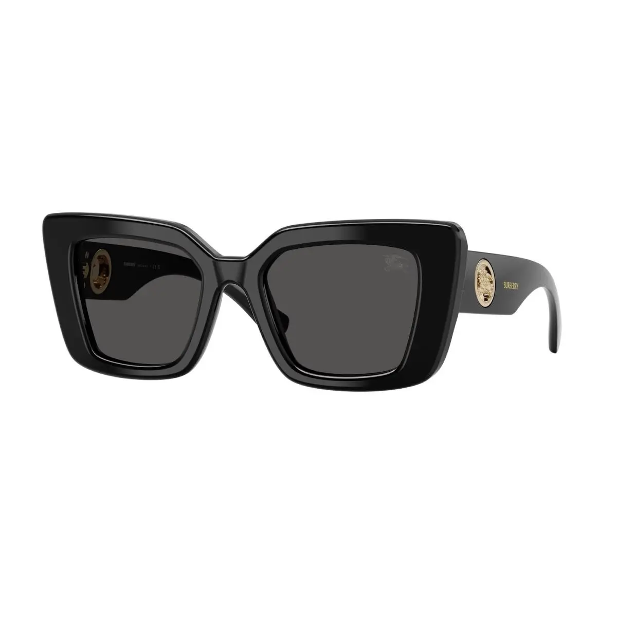 Burberry BE4476F 300187 Black Dark Grey 51 mm Women`s Sunglasses