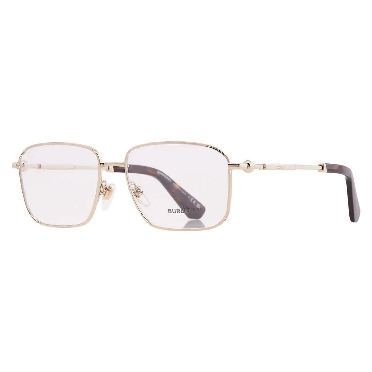 Burberry Demo Rectangular Men`s Eyeglasses BE1389 1109 56 BE1389 1109 56