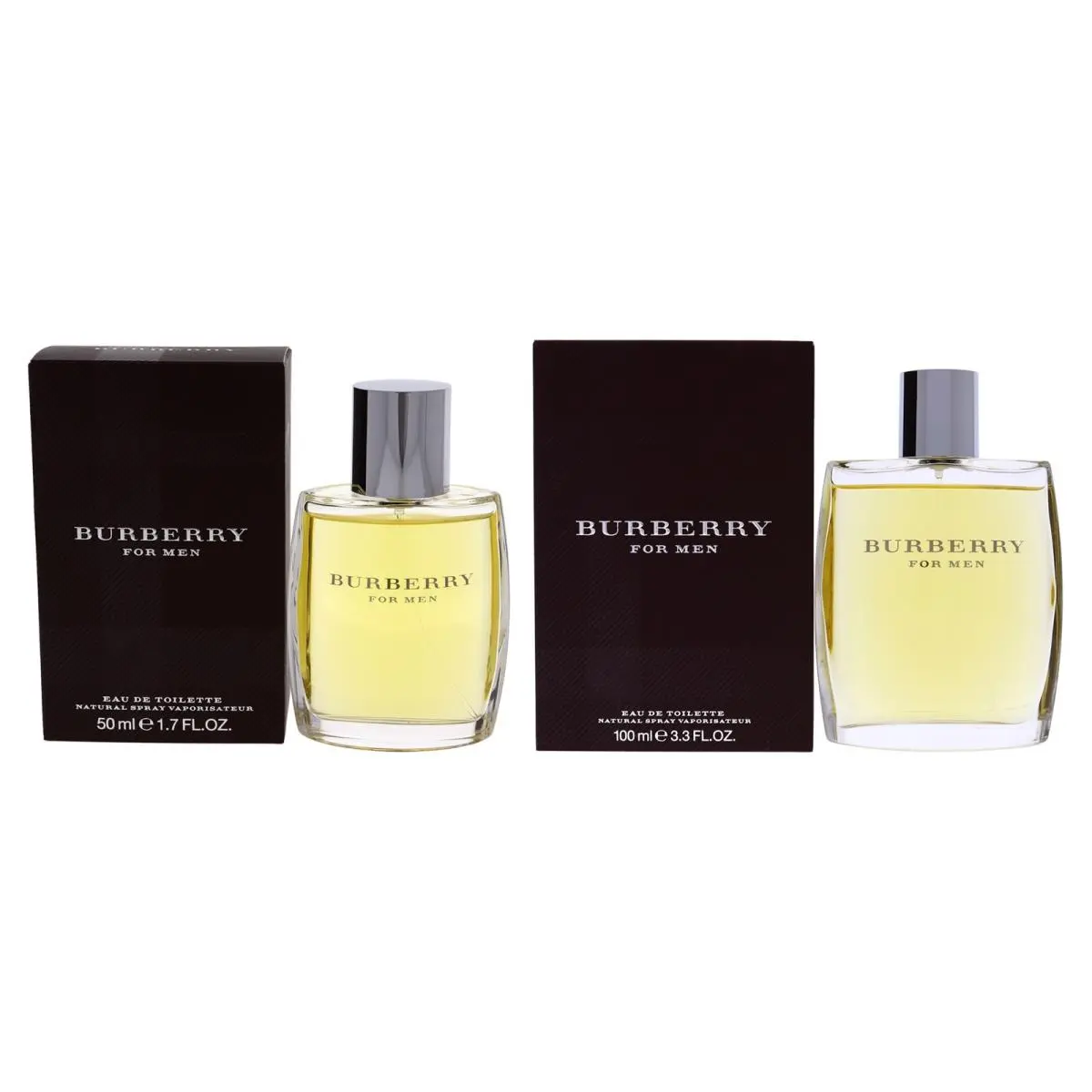 Burberry Kit by Burberry For Men - 2 Pc Kit 3.3 oz Edt Spray 1.7 oz Edt Spray