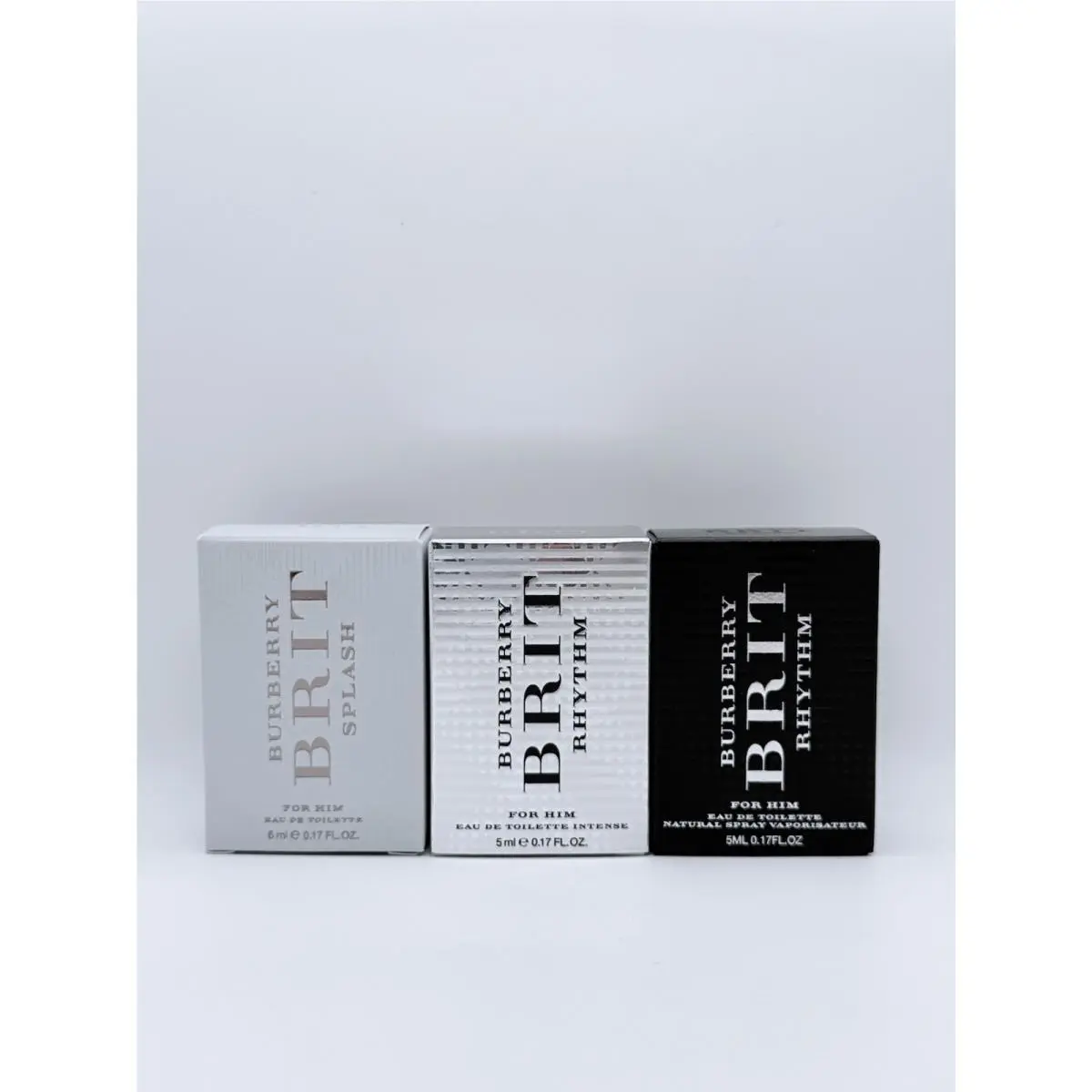 Burberry Brit Rhythm Splash Rhythm Intense Edt Splash Mini 0.17Oz / 5mL