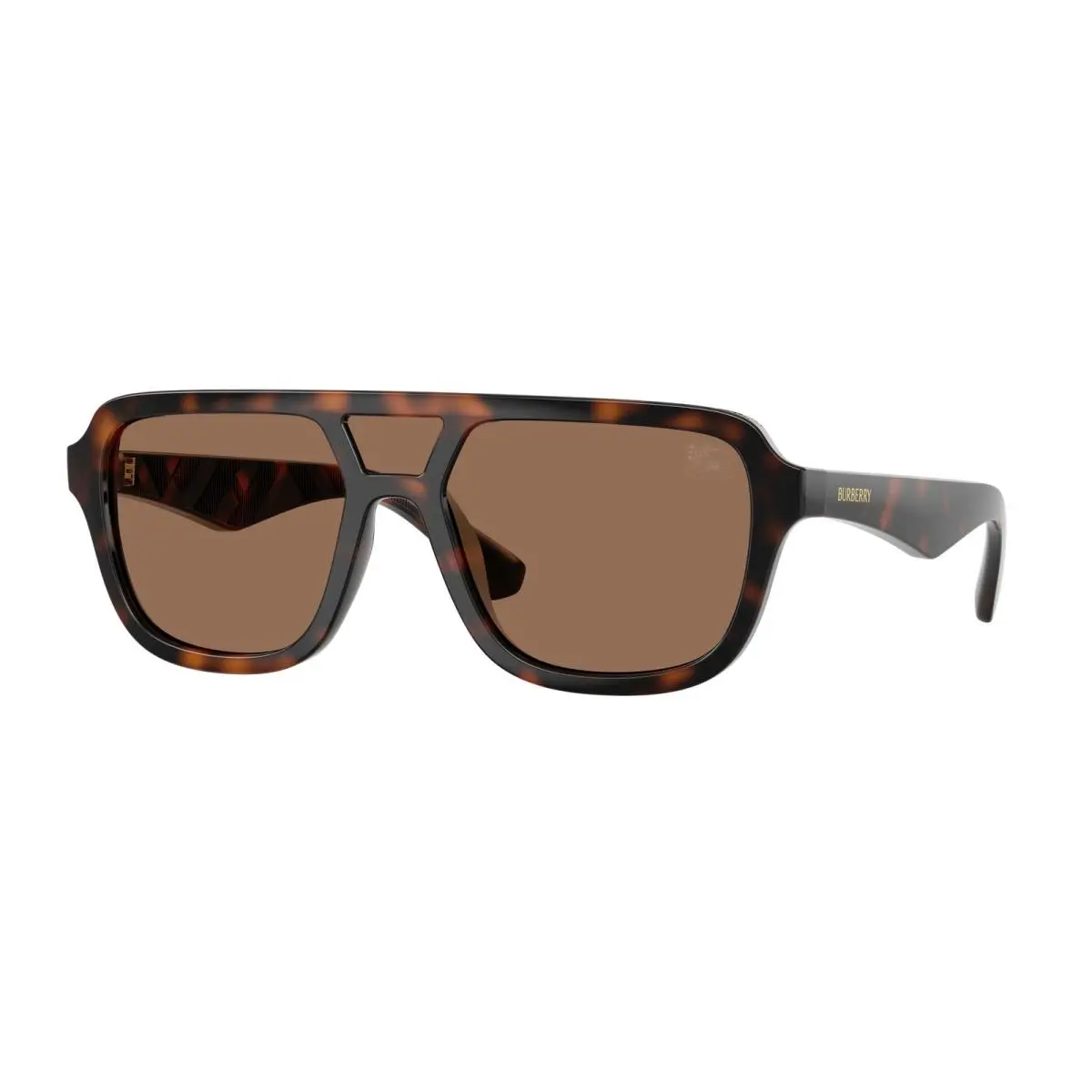 Burberry BE4474U 300273 Dark Havana Dark Brown 28 mm Men`s Sunglasses
