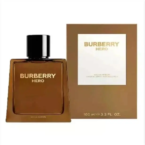 Burberry Hero 3.3 oz Eau de Parfum Cologne For Men Edp Spray 100ml
