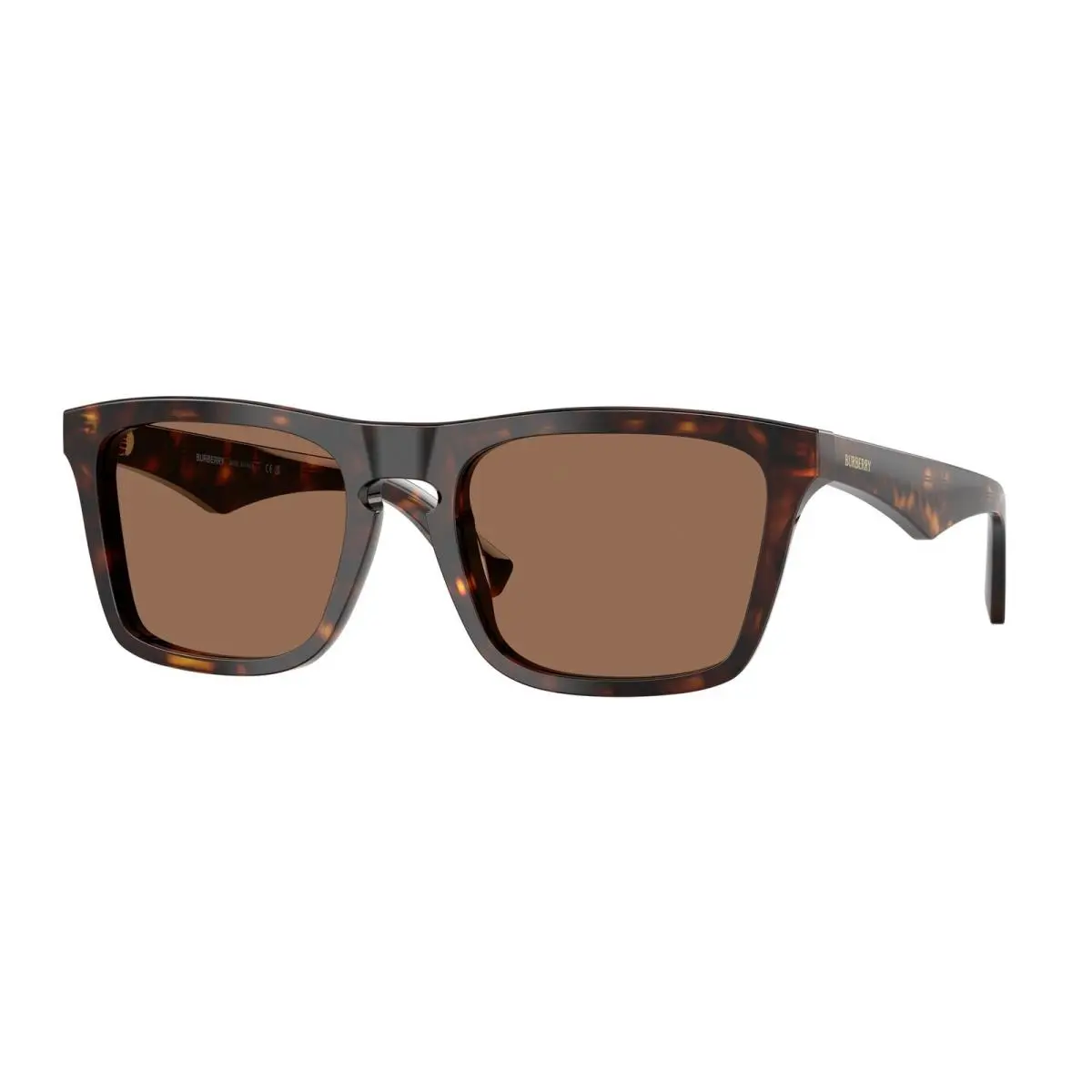 Burberry BE4434 300273 Dark Havana Dark Brown 57 mm Men`s Sunglasses