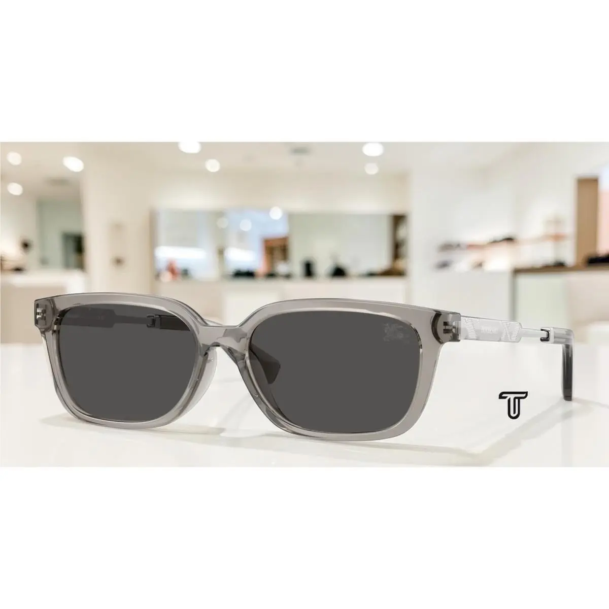 Burberry BE4481D 419787 Grey Dark Grey 54 mm Women`s Sunglasses