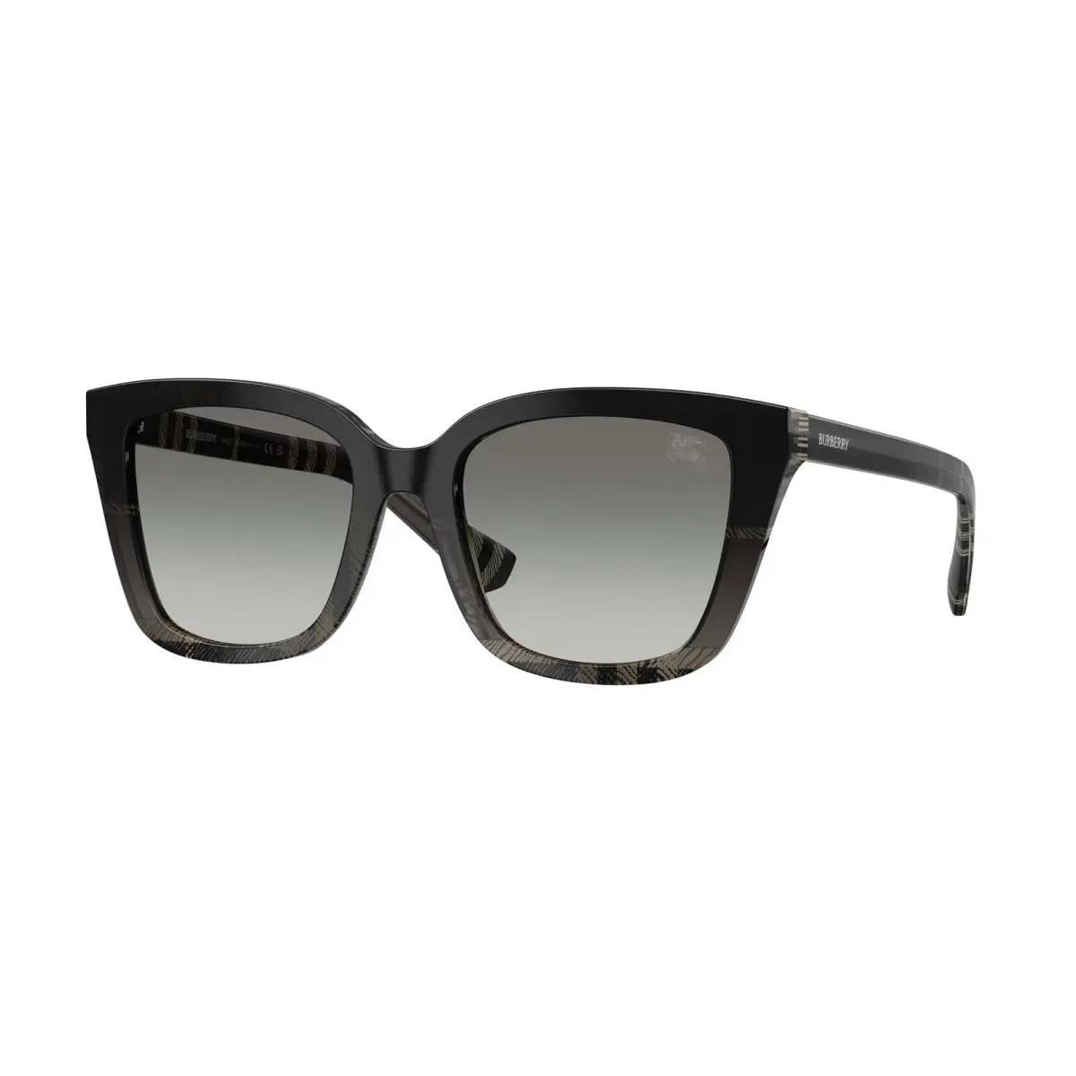 Burberry BE4487F 42008G Check Gradient Grey Gradient 52 mm Women`s Sunglasses