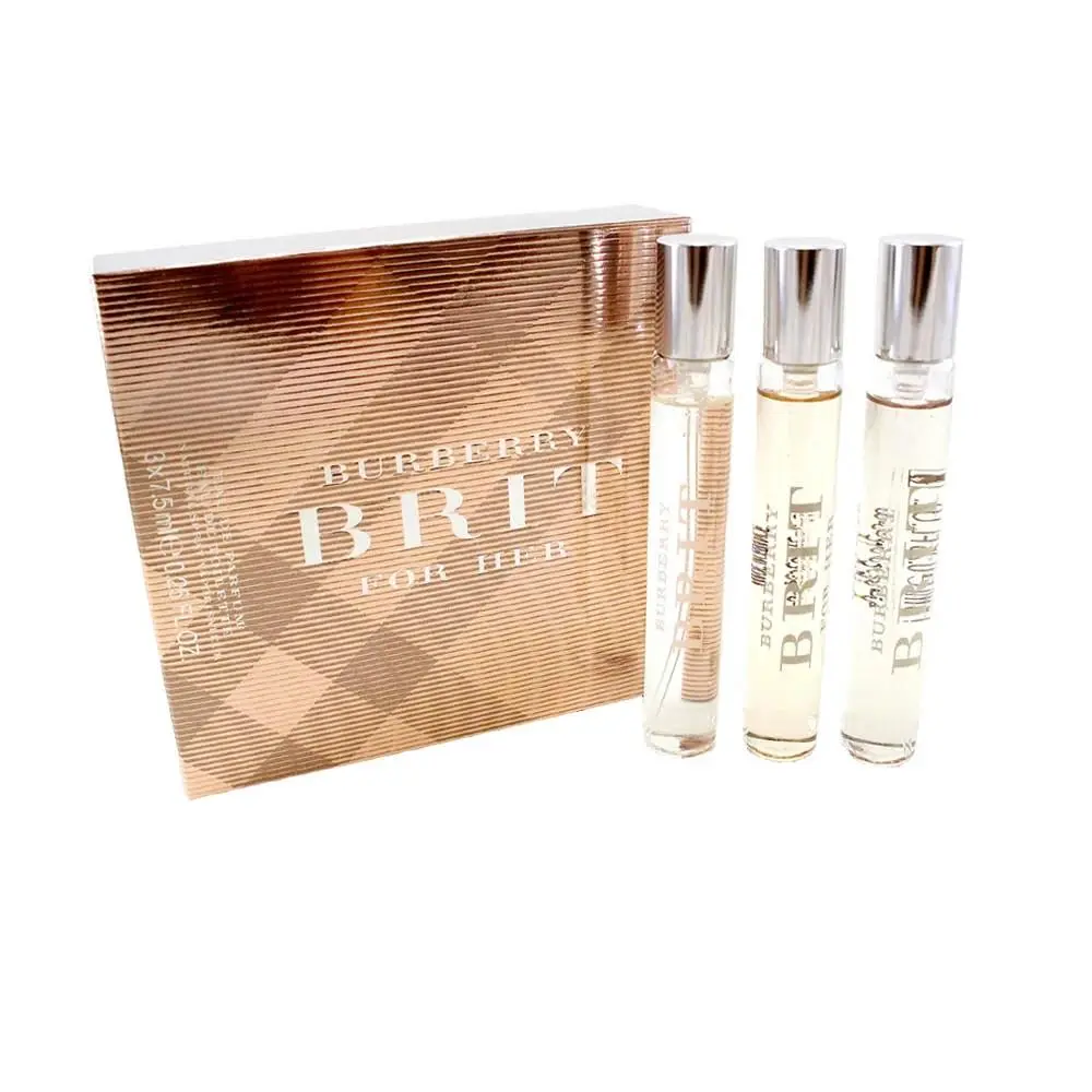 Burberry Brit For Her 3 pc Spray Set