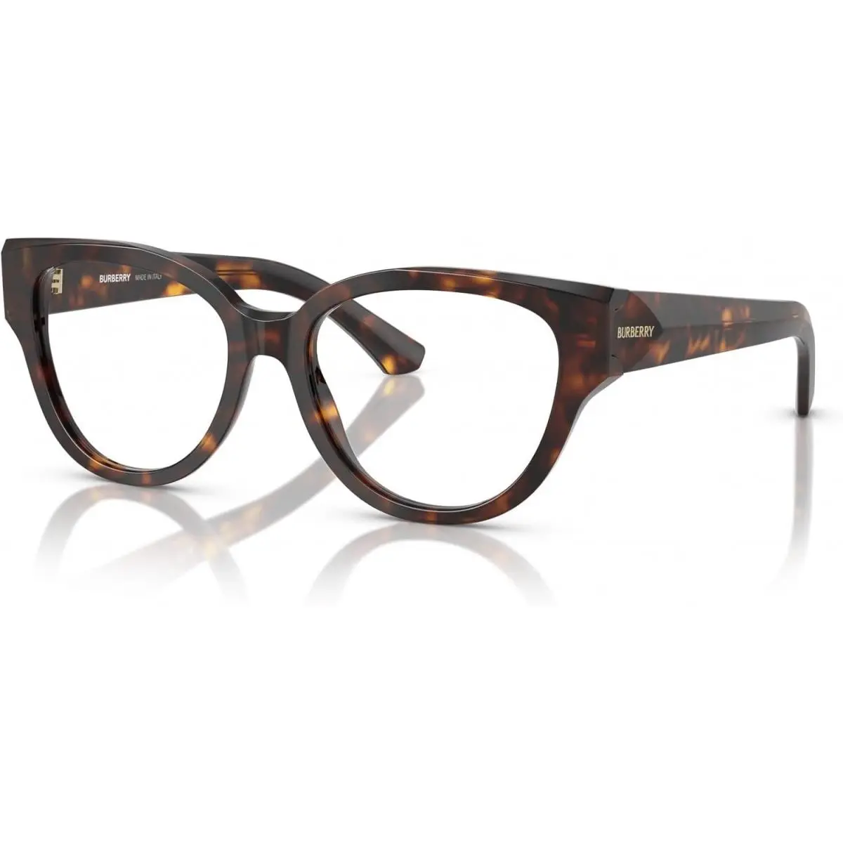 Burberry BE2421 3002 Eyeglasses 51mm Dark Havana / Clear Demo Lens