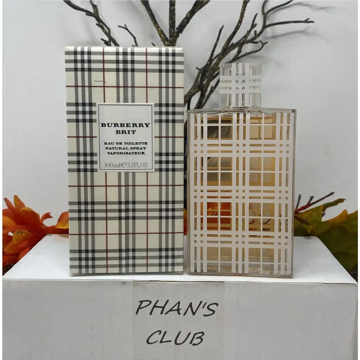 Vintage Burberry Brit 3.3oz Eau de Toilette Floral Fruity Perfume For Women