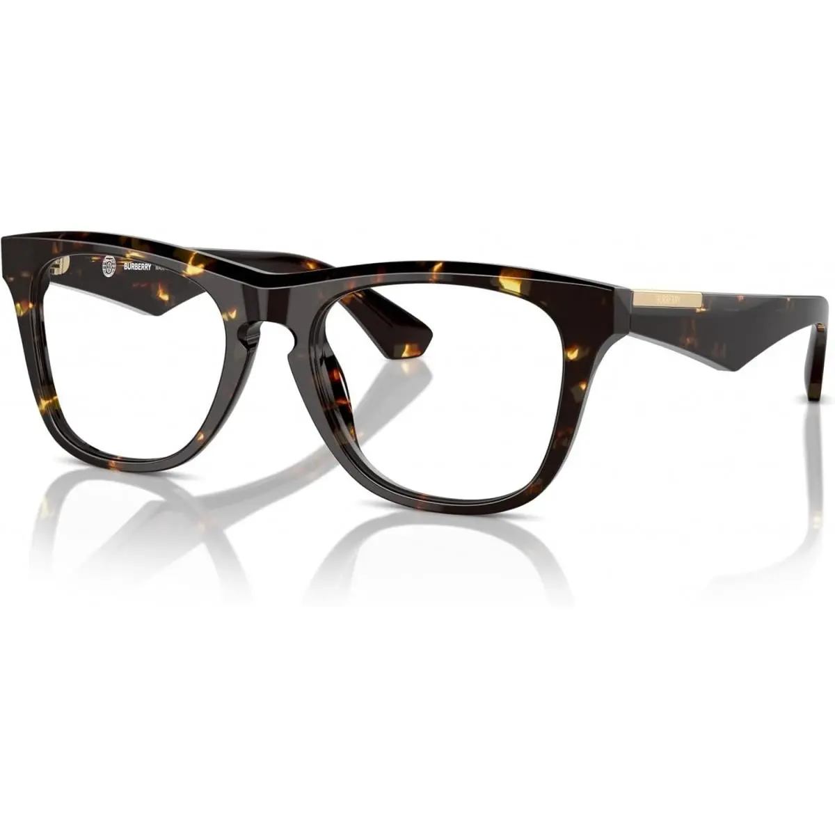 Burberry BE2409 4106 Eyeglasses 51mm Dark Havana / Clear Demo Lens
