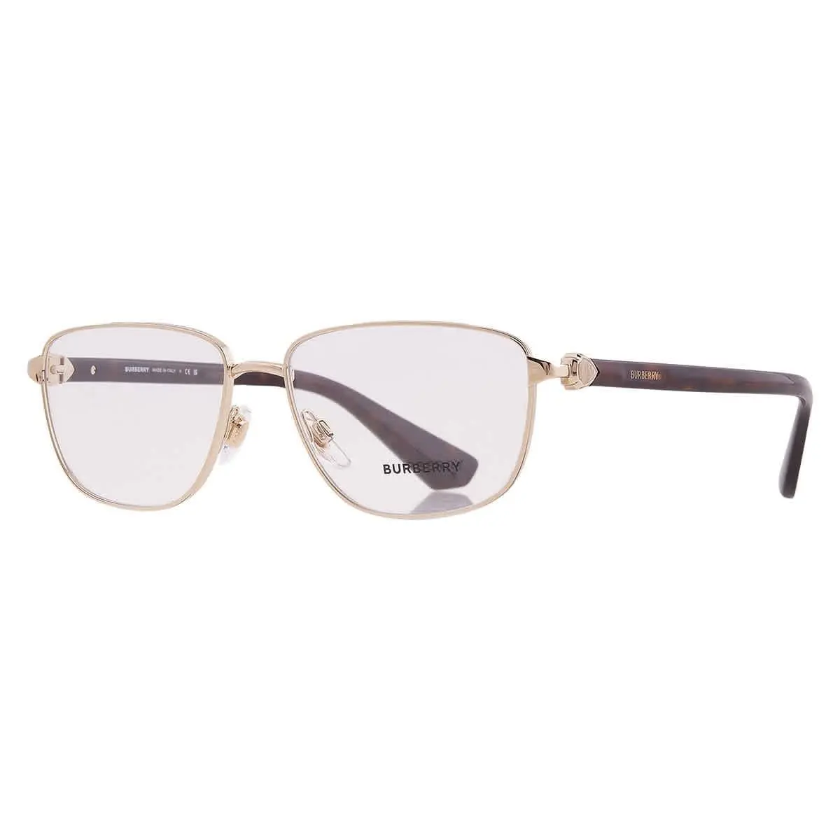 Burberry Demo Pilot Men`s Eyeglasses BE1393 1109 57 BE1393 1109 57