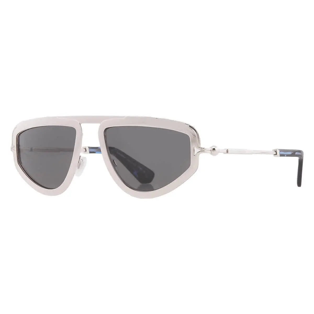 Burberry Dark Grey Irregular Men`s Sunglasses BE3150 100587 56 BE3150 100587 56