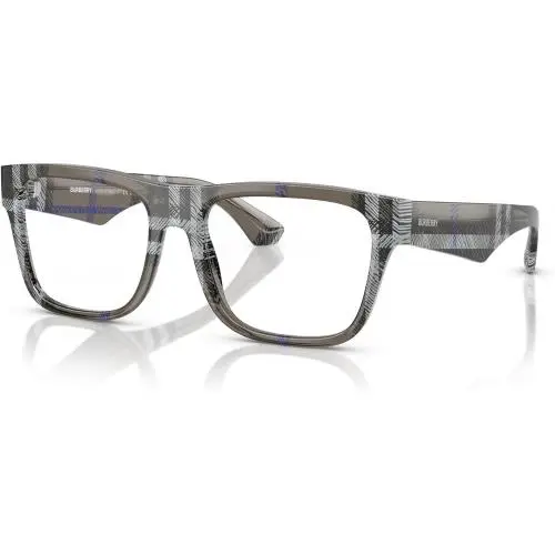 Burberry BE2411 4147 Eyeglasses 53mm Check Lichen / Clear Demo Lens