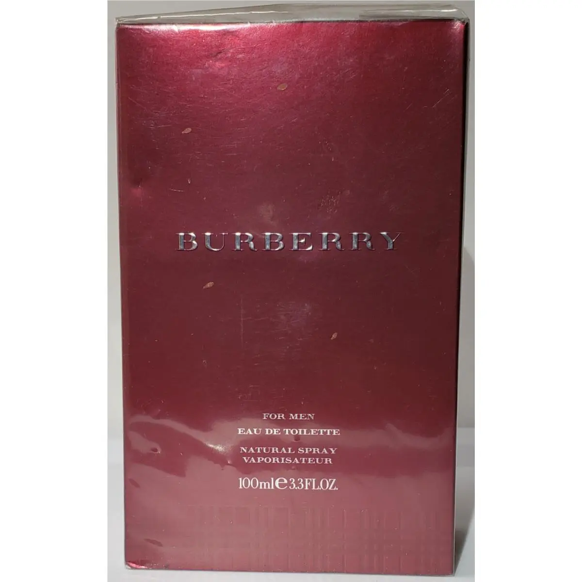 Vtg Burberry For Men Classic Burberry Limited Eau de Toilette Edt Spray 3.3oz