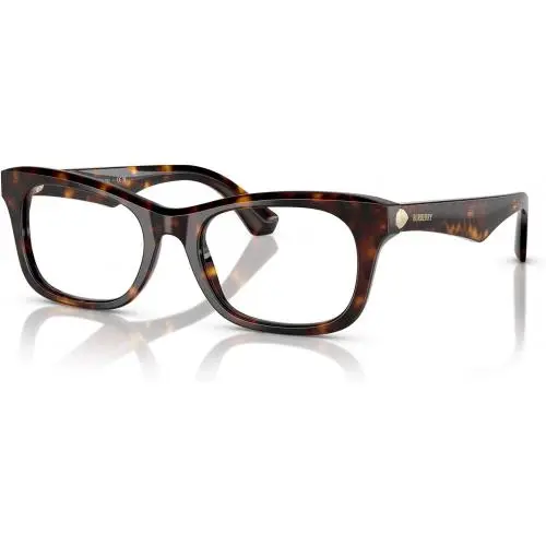 Burberry BE2422F 3002 Eyeglasses 52mm Dark Havana / Clear Demo Lens