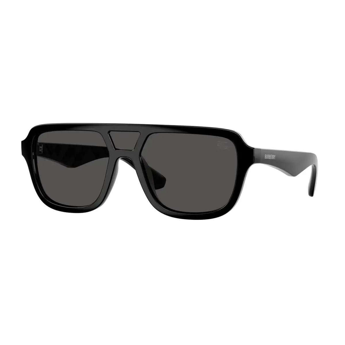 Burberry BE4474U 300187 Black Dark Grey 28 mm Men`s Sunglasses