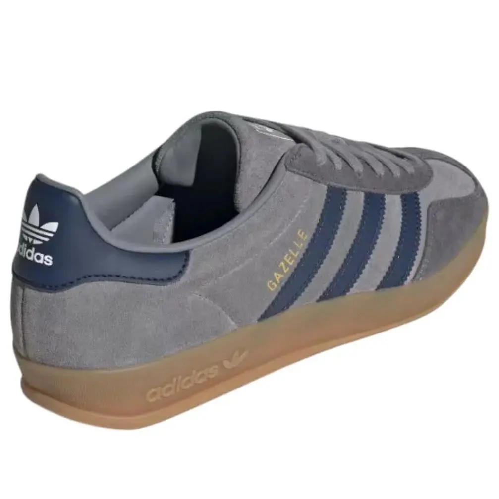Adidas shoes - Gazelle Indoor Grey Night Indigo - JQ8397 - Grey 0